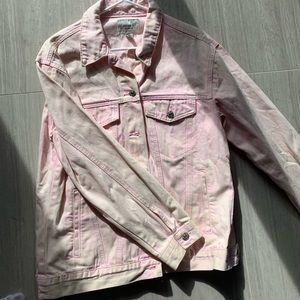 Forever 21 Jackets & Coats - Pink jean jacket Forever 21 Jackets & Coats - Pink jean jacket